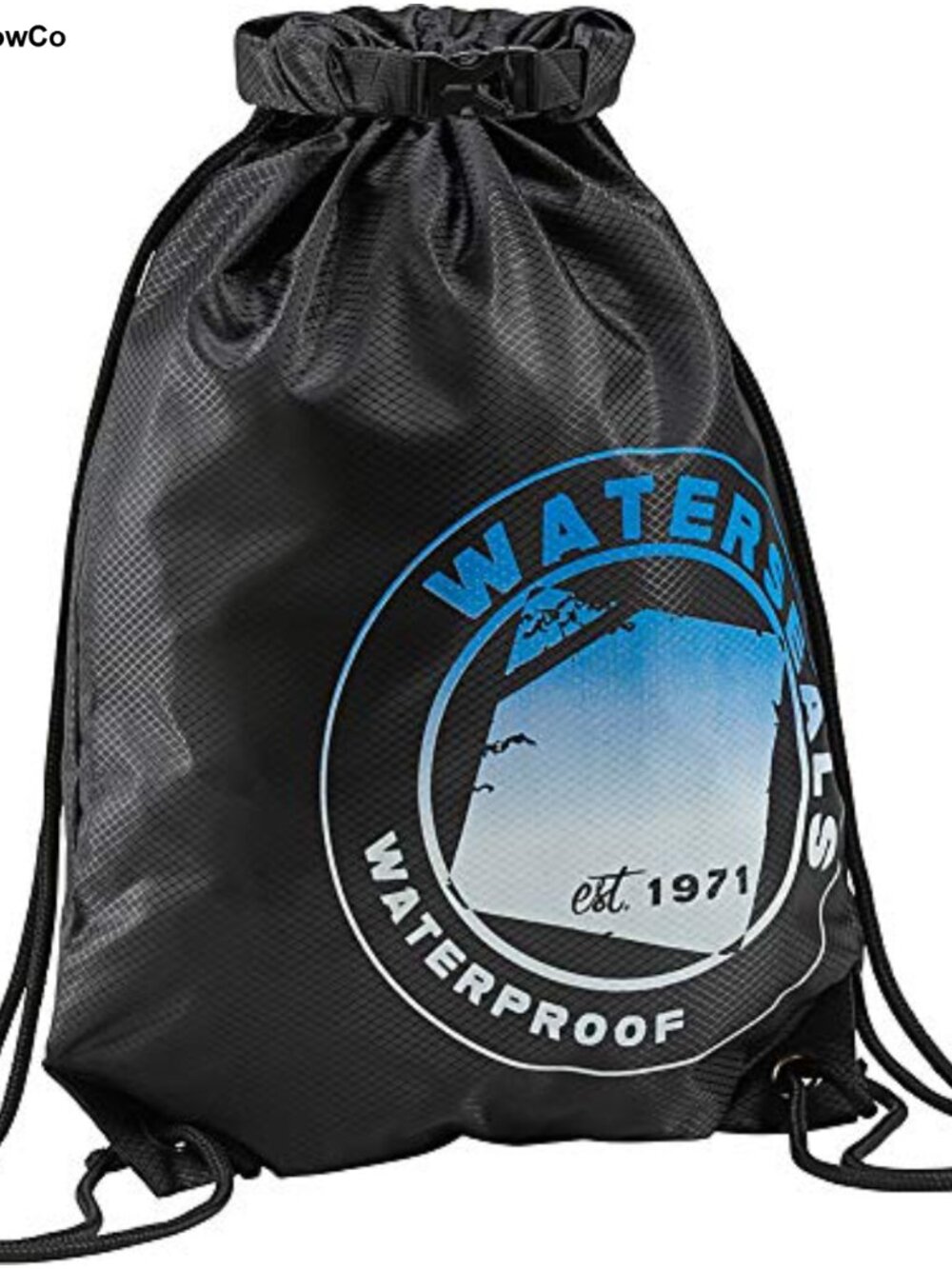 Waterproof Drawstring Backpack Ripstop Nylon Cinch Bag for Beach Gym Travel
